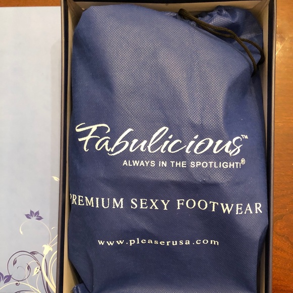 Pleaser Fabulicious premium clear heels - Picture 7 of 8